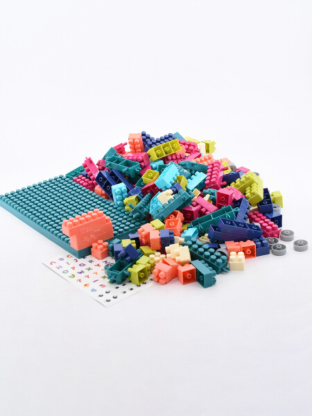 BLOQUES CONSTRUCCION x 280 PIEZAS MULTICOLOR