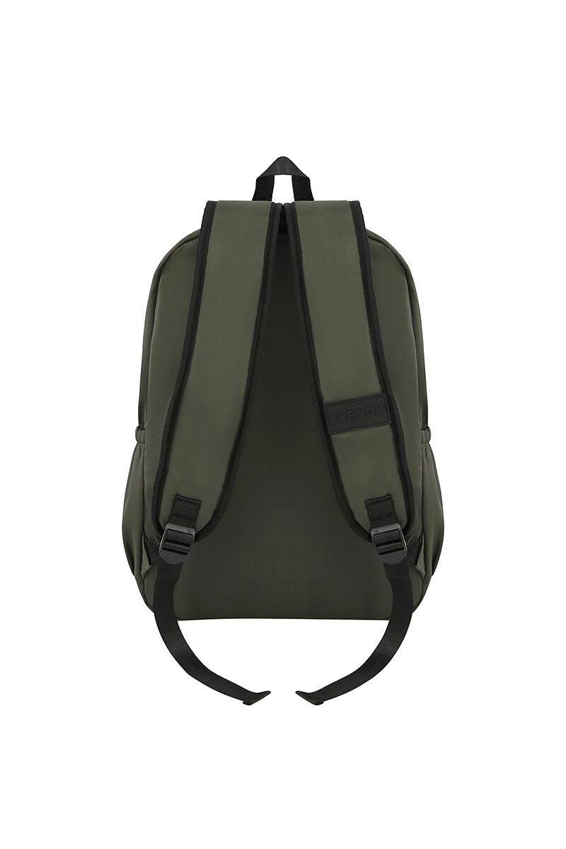 Mochila con cartuchera Trendy Gris