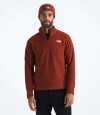Buzo Polar Textured cierre de 1/4 hombre Iron Clay Heather
