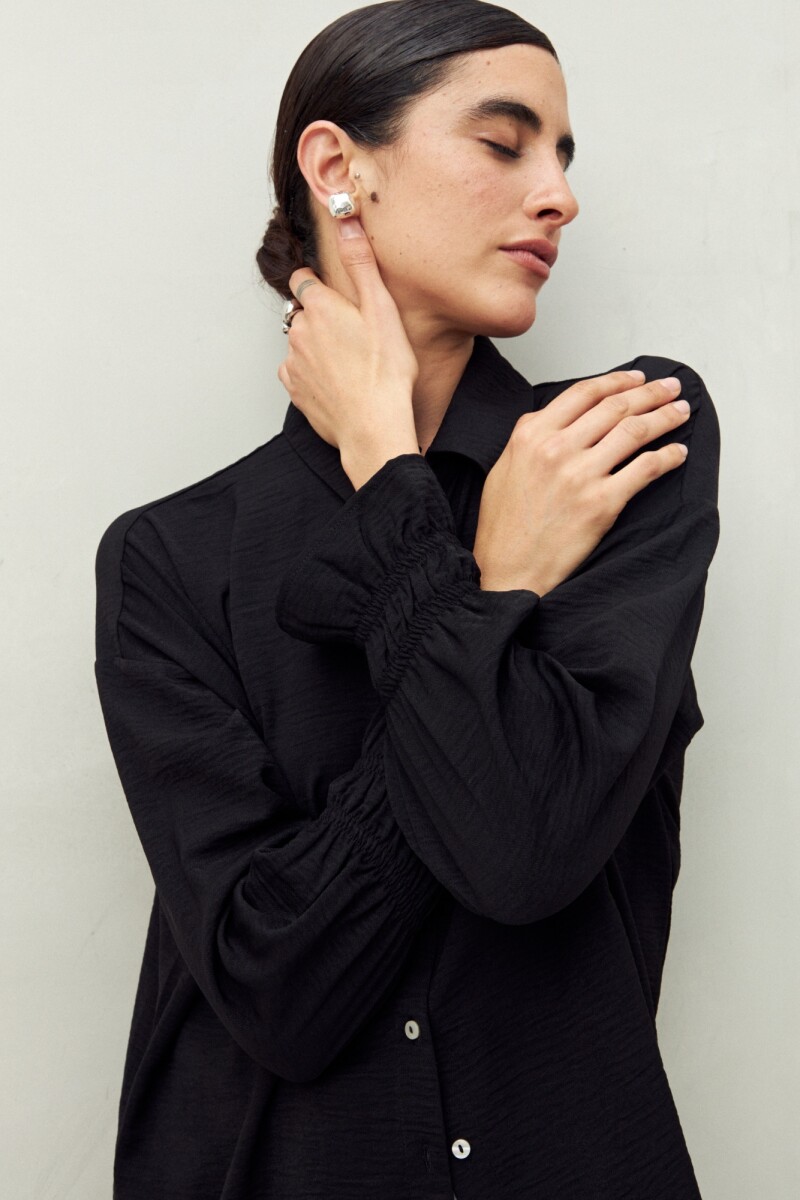CAMISA BURBUJA Negro