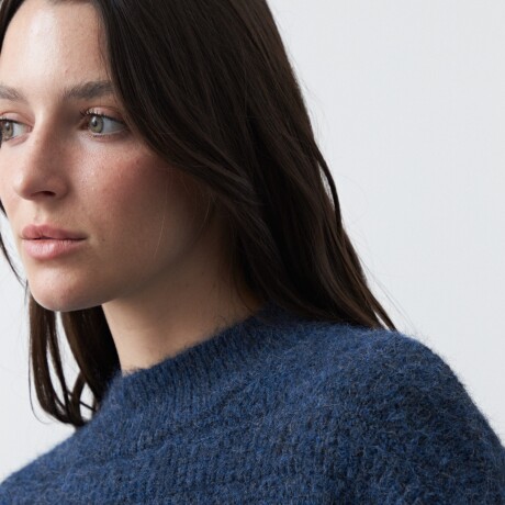 SWEATER NEVADA Azul Marino