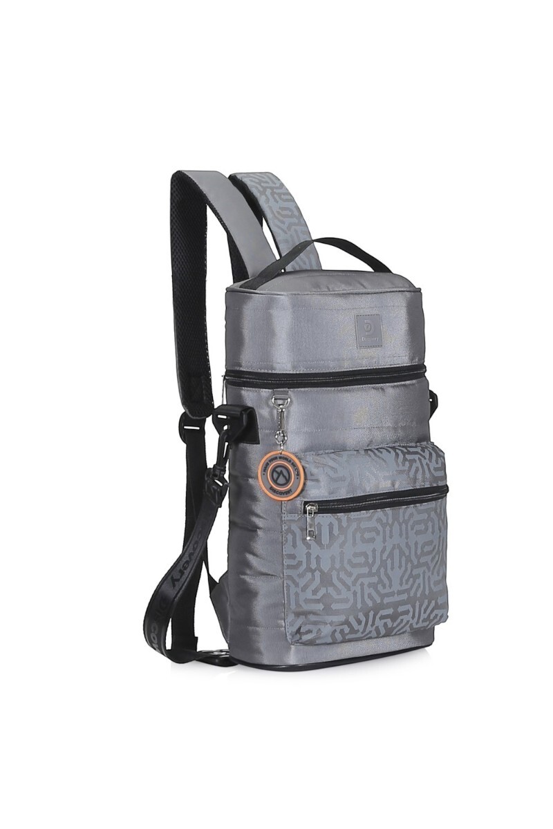 Mochila metera Discovery Gris
