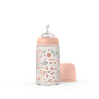 Mamadera Suavinex Anatomica 0 A 6 M. Flujo M 270 Ml. Salmon Mamadera Suavinex Anatomica 0 A 6 M. Flujo M 270 Ml. Salmon