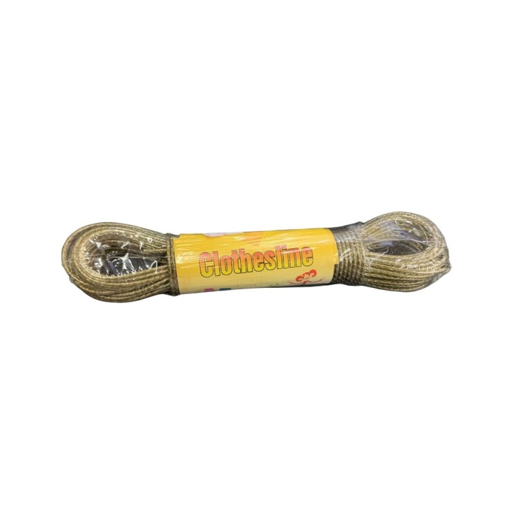CUERDA DE ROPA ACERO 20 MTS COBRE
