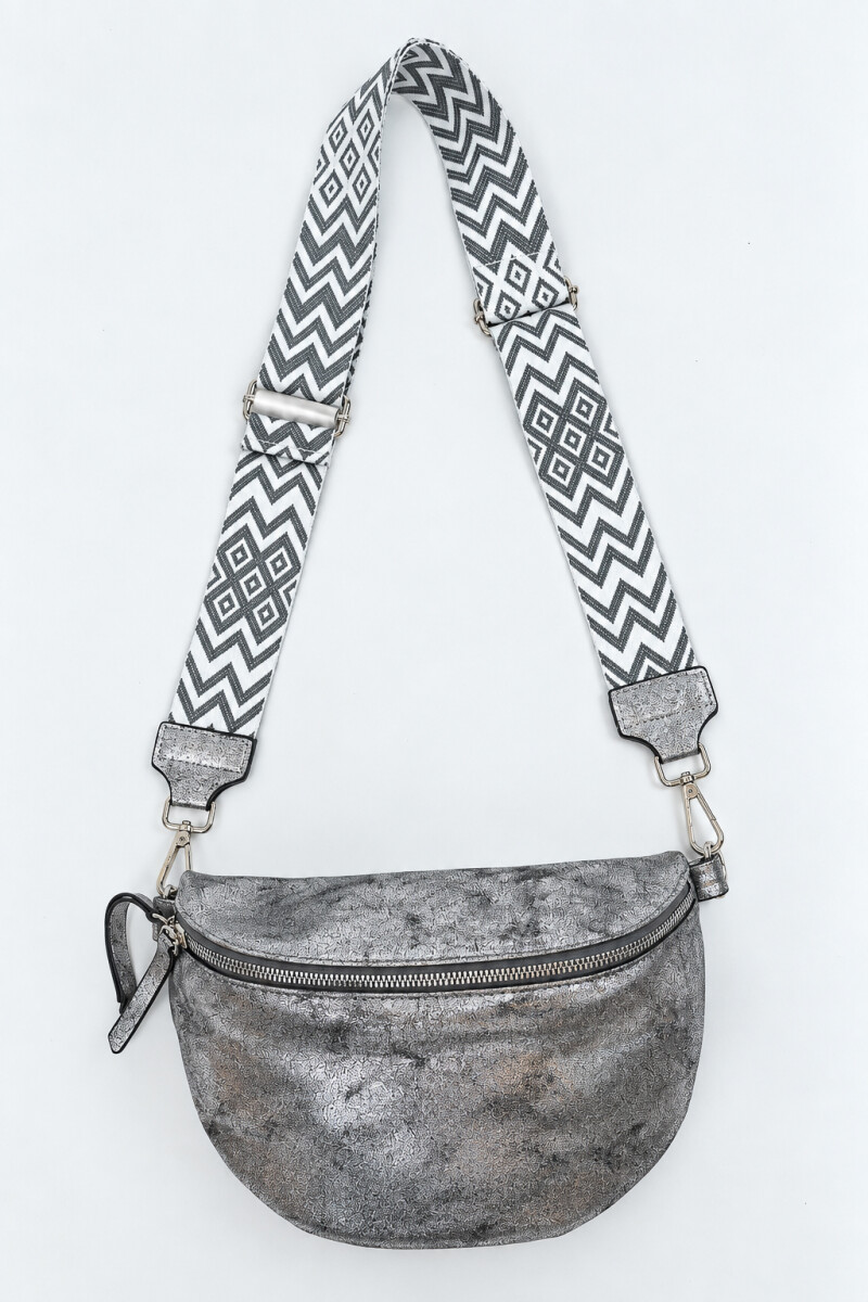 Bandolera Silvy - Plateado 