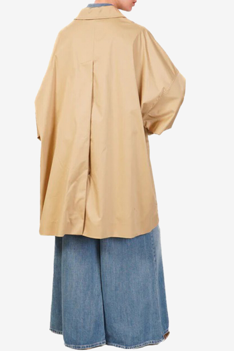 Abrigo trench Beige