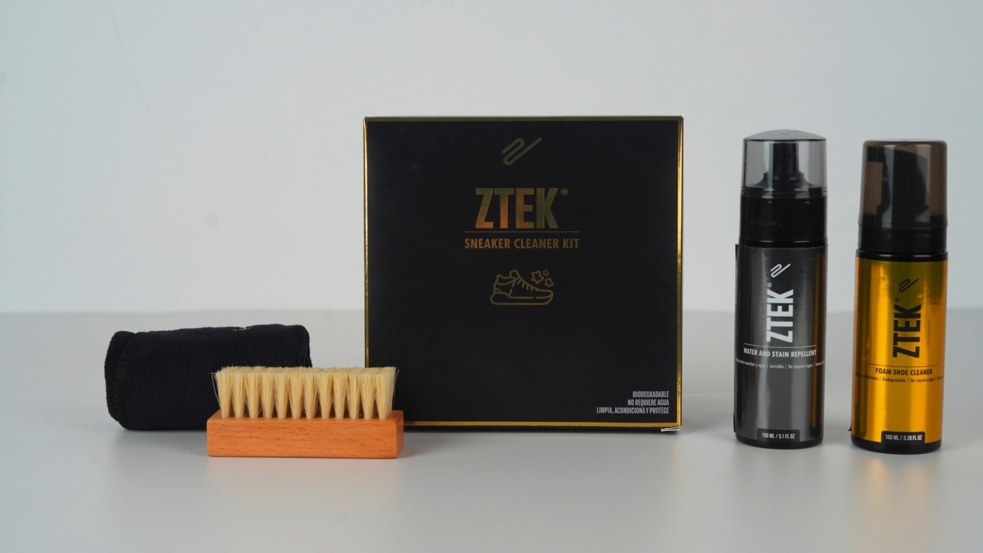 SET DE CUIDADO COMPLETO ZTEK PARA CALZADO - Blanco 