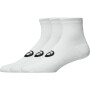 Medias Training 3 Pack Quarter Sock Unisex Brilliant White