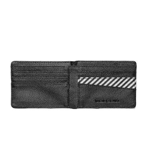 Billetera Volcom ABG PAY-A-PAL LEATHER BIFOLD Negro