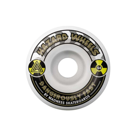 Ruedas Hazard Melt Down Radial 101A 54 mm Blanco/Negro