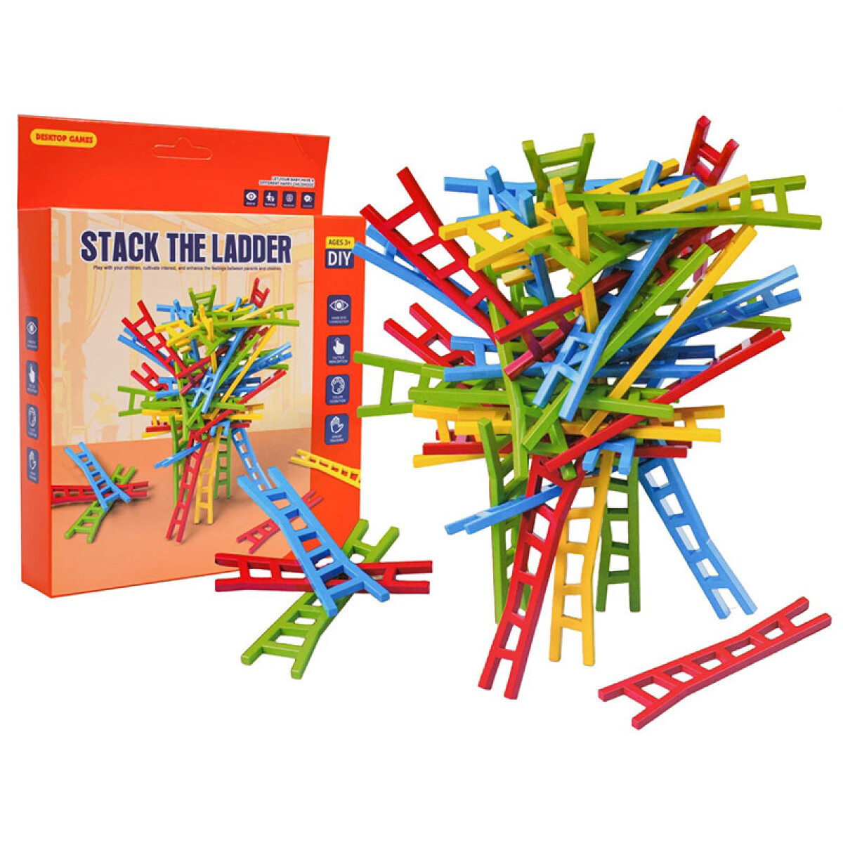 Juego de mesa didáctico educativo equilibrio y apilamiento - Juego De Mesa Didáctico Educativo Equilibrio Y Apilamiento 