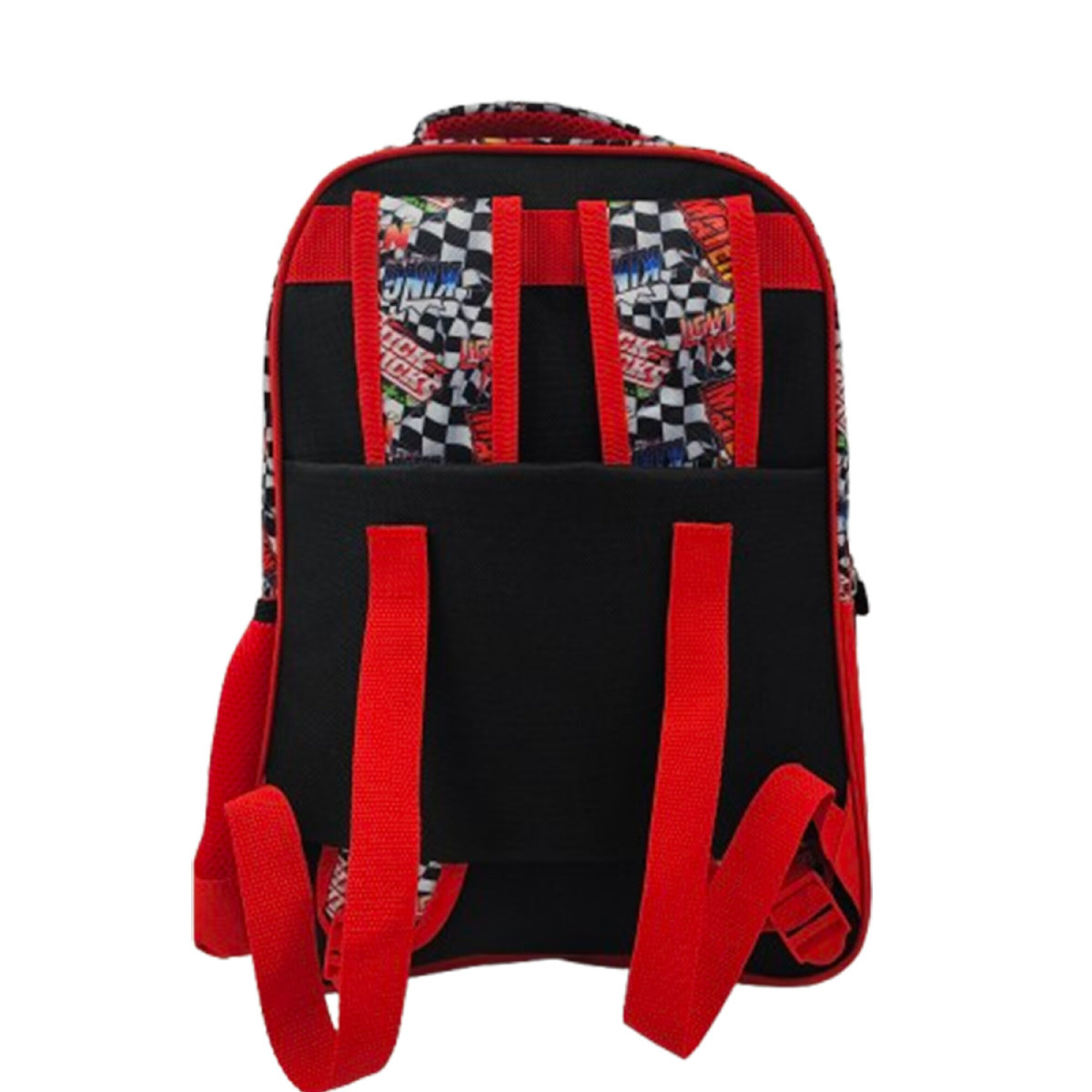 Mochila Infantil Cars Jacquard Grande 40 x 30 cm - NEGRO — Cartoons