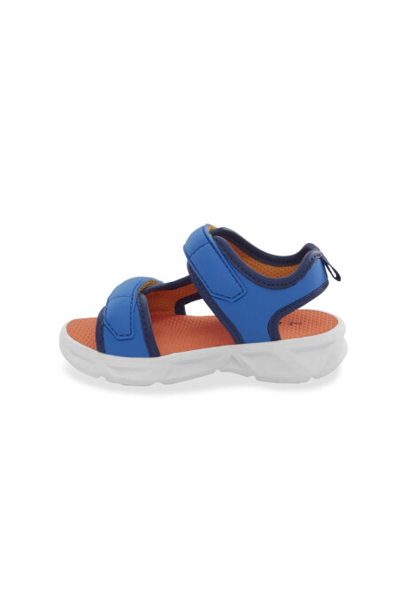 Sandalias futura con luces y velcro, diseño dino Sin color
