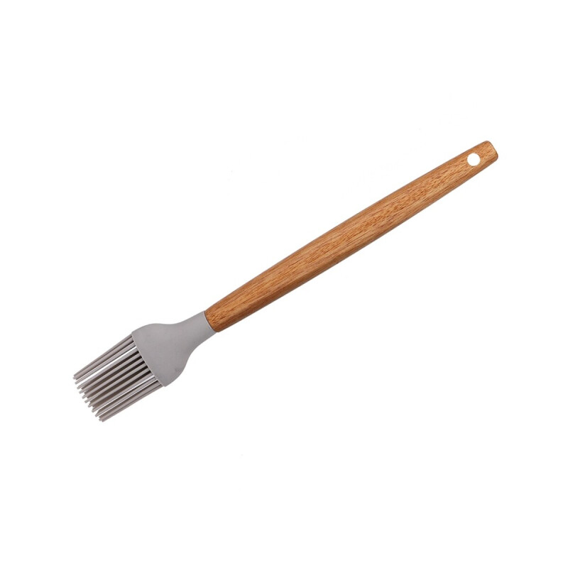 Pincel de Silicona con Mango de Acacia - Marbel Pincel de Silicona con Mango de Acacia - Marbel