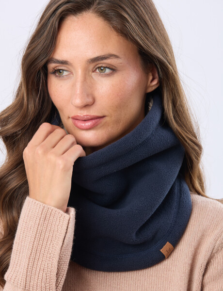 CUELLO POLAR Y SHERPA Azul