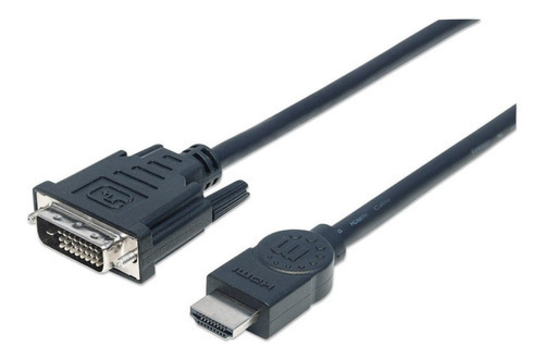 Cable HDMI a DVI-D 24+1 macho/macho 4,5 mts Manhattan - 3759 