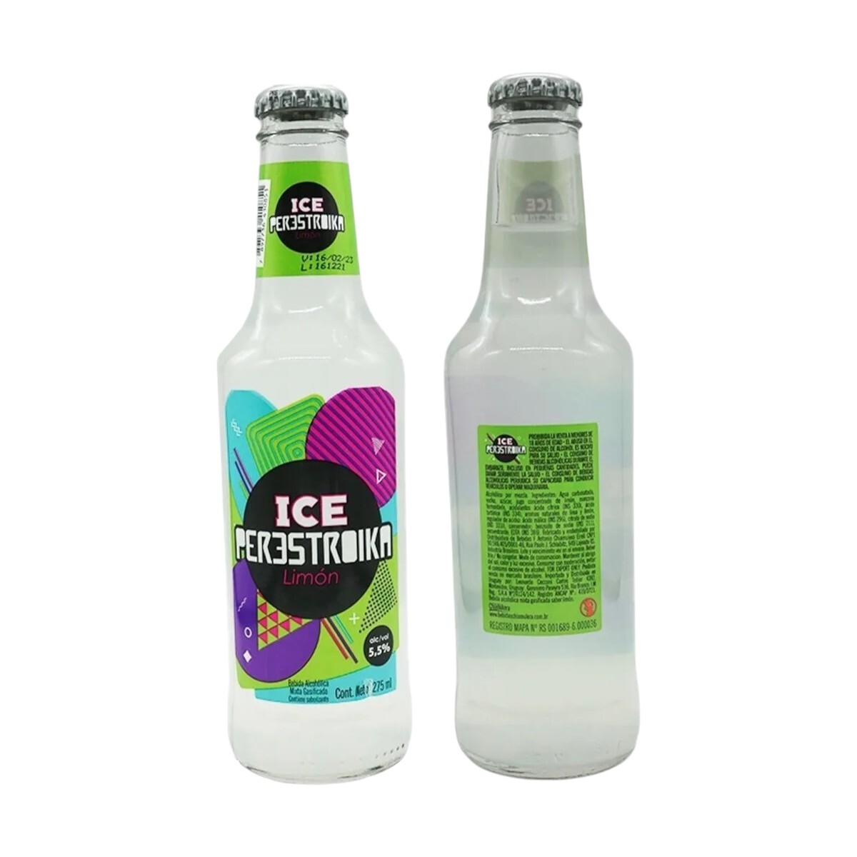 Bebida Vodka Ice Perestroika Limón 