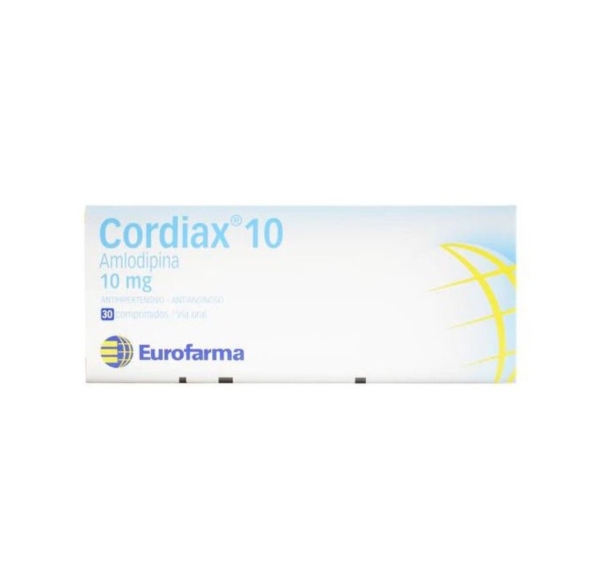 Cordiax 10 Mg x 30 COM 
