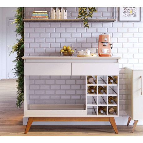 Aparador Classic AD 2 Cajones Li­nea Manhattan Blanco