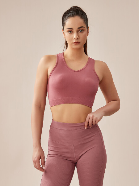 TOP XIMINA ROSA OSCURO