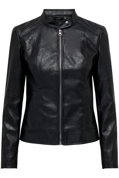 Chaqueta Emily Efecto Piel Black