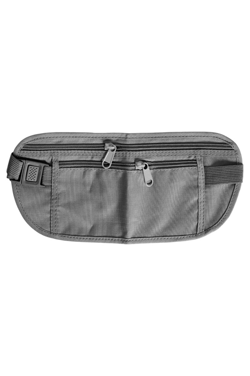 PORTA DOCUMENTOS DE CINTURA GRIS 