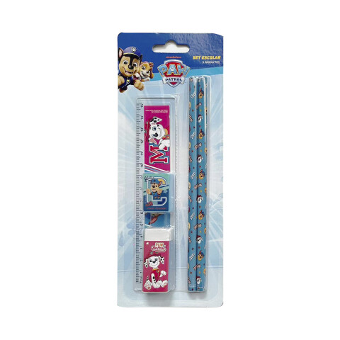 Set x 5 Útiles Escolares Paw Patrol U