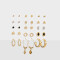 Aros Sets Con strass Aros Sets Con Strass - Dorado