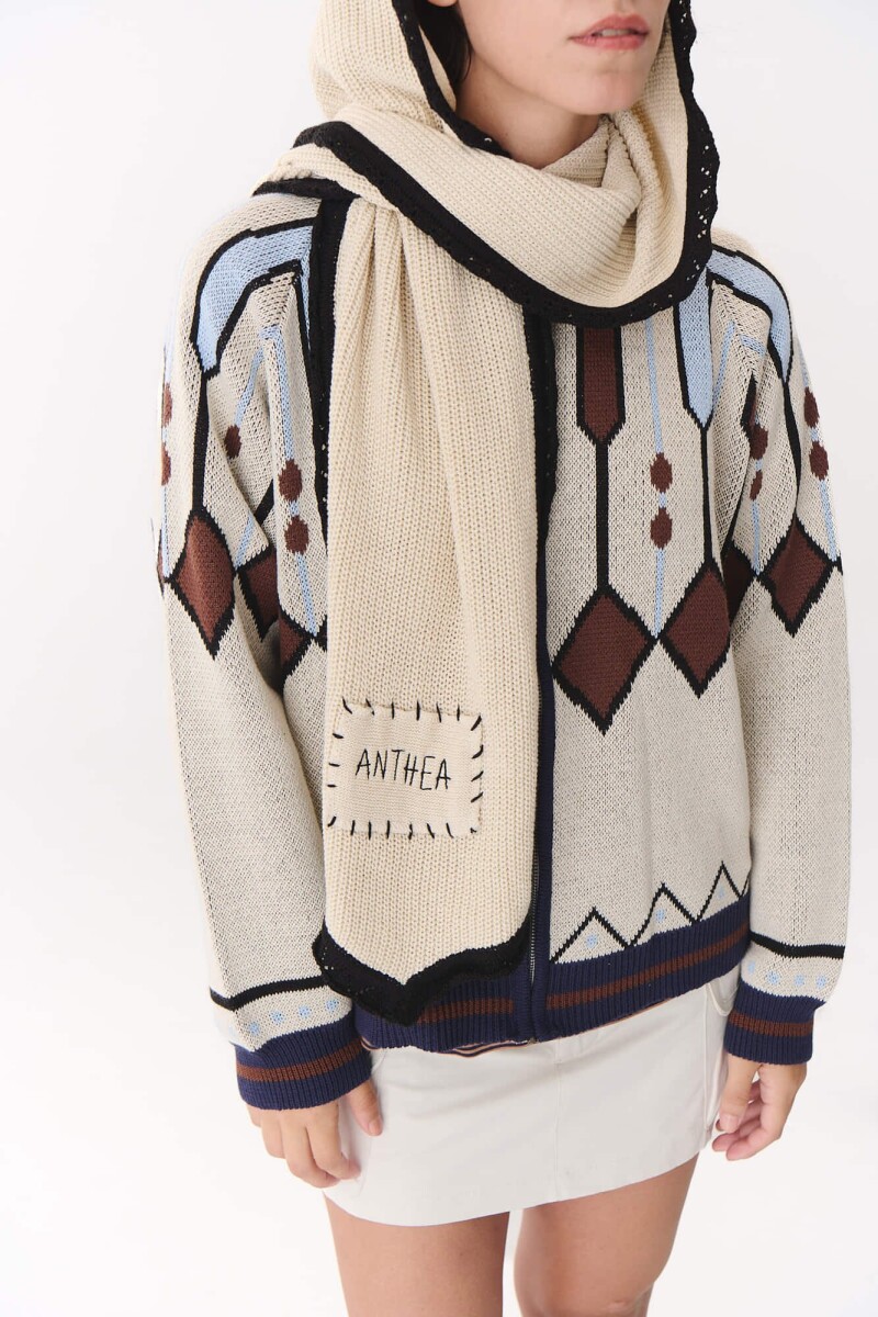 Bufanda Shield Crudo