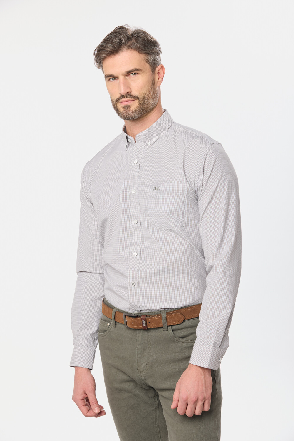 CAMISA RAYADA Verde