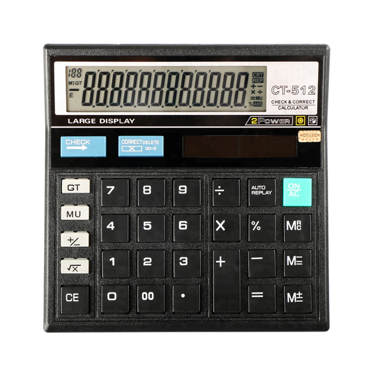 Calculadora CT-512 12DIG 14 x 13 cm 