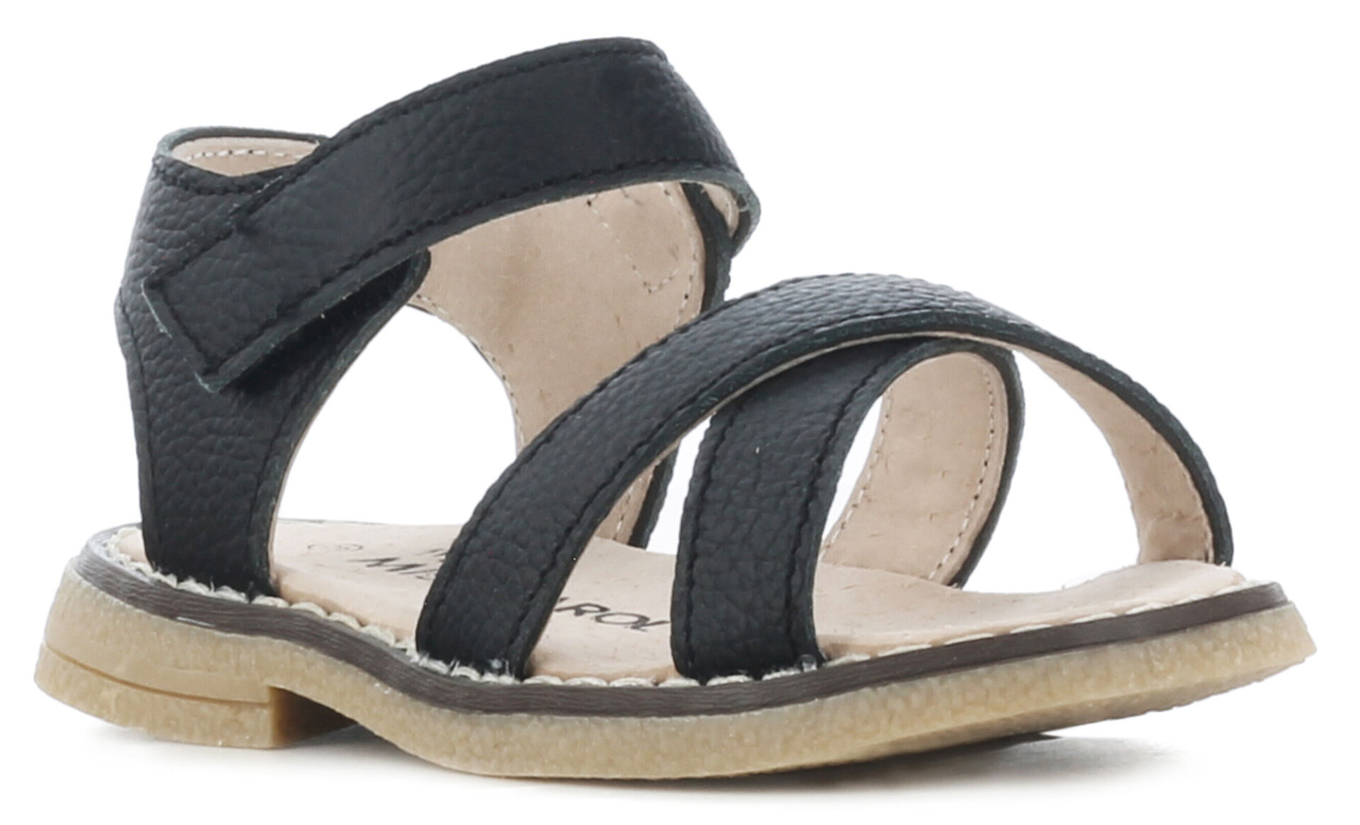 Sandalia de Niña Mini Miss Carol ARIS con velcro MINI MissCarol - Negro 