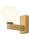 Aplique de Pared spot esfera minimalista DORADO