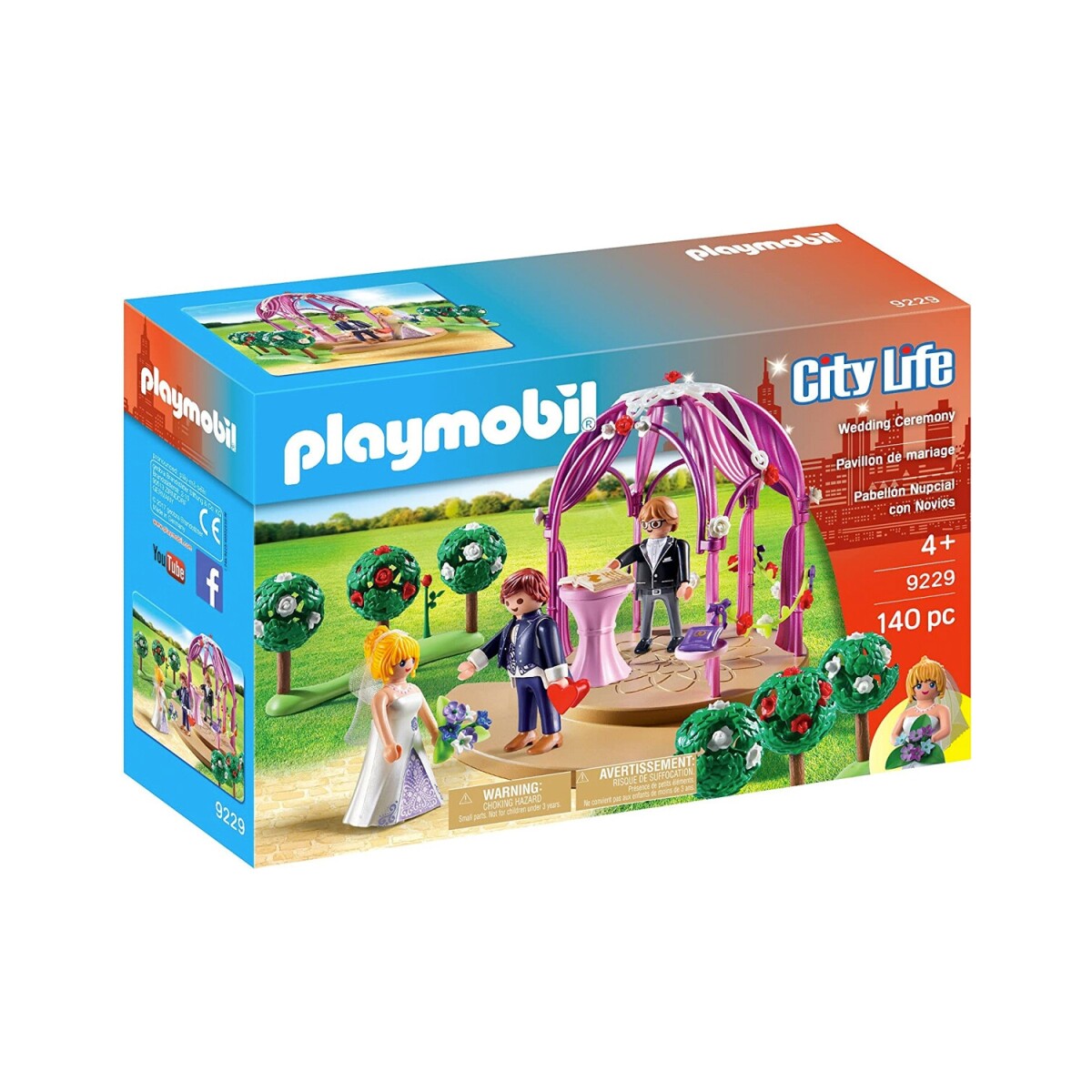 Playmobil City Life ceremonia de bodas 140 piezas 