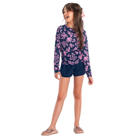 REMERA 4-10 AZUL