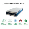 Colchon Espuma 1 Plaza Petra Charrua 78x188cm 30cm Alto 150kg Colchon Espuma 1 Plaza Petra Charrua 78x188cm 30cm Alto 150kg