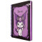 Cuaderno Mooving Premium 1/2 Oficio Kuromi fondo negro