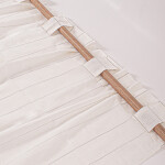 Cortina Lienzo Deco Rayas Beige
