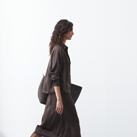 CAMISA MUSE Chocolate