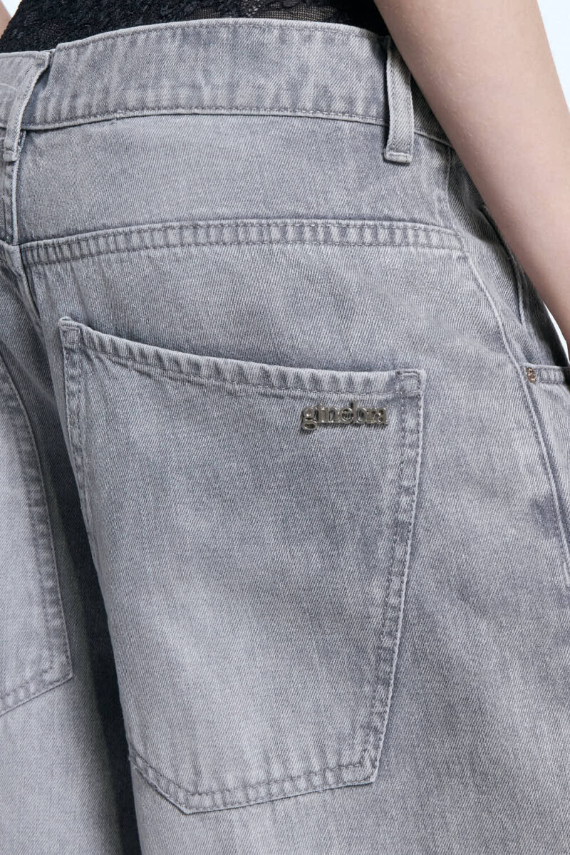 JEAN DENIM MICA Gris