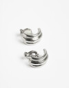 Aros Clips Metal Aros Clip Metal Bold Plateado - Plateado Rodio