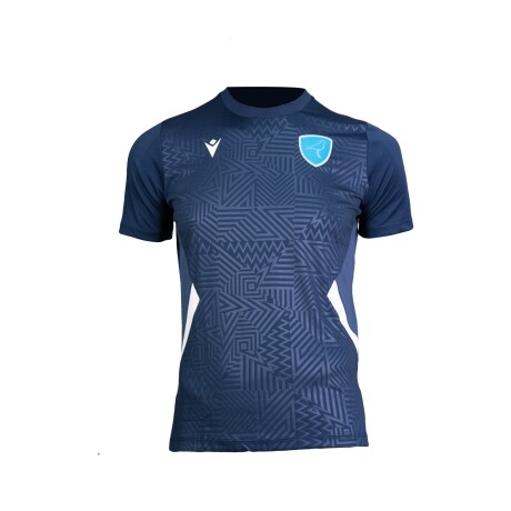 Remera Macrón de Hombre - SHIRT SS NAVY - 70005793URUM24TRNG ELD