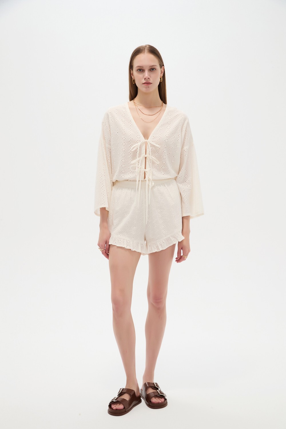 Short Anaisa Marfil / Off White