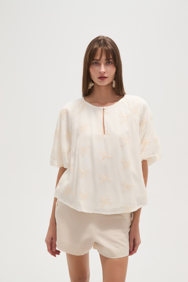 Blusa Jacinte - Crudo / Natural 