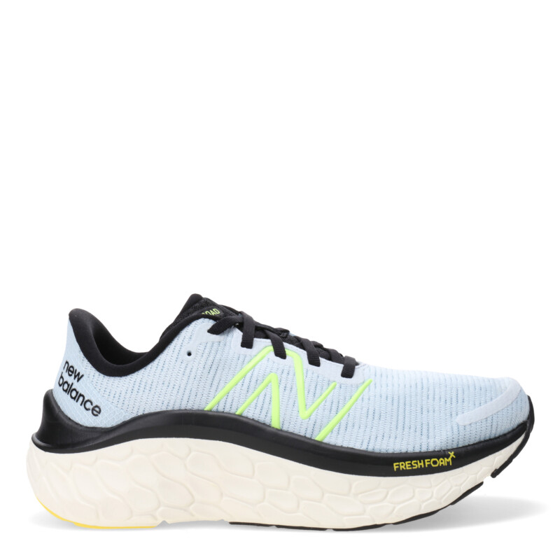 Championes de Mujer New Balance Fresh Foam x Kaiha Road Celeste - Negro - Verde Fluo