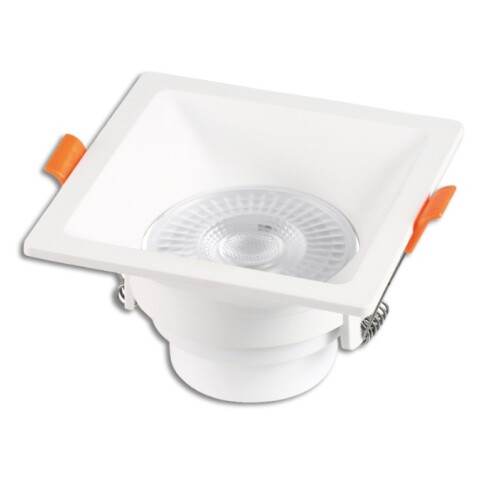 SPOT LED EMB 3W 3000K BIVOLT CUAD BL SPOT LED EMB 3W 3000K BIVOLT CUAD BL