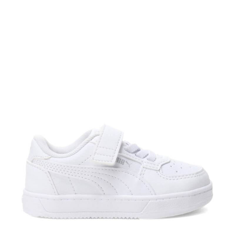Championes Infantiles Puma Caven 2.0 Ac Infantil Blanco - Plata