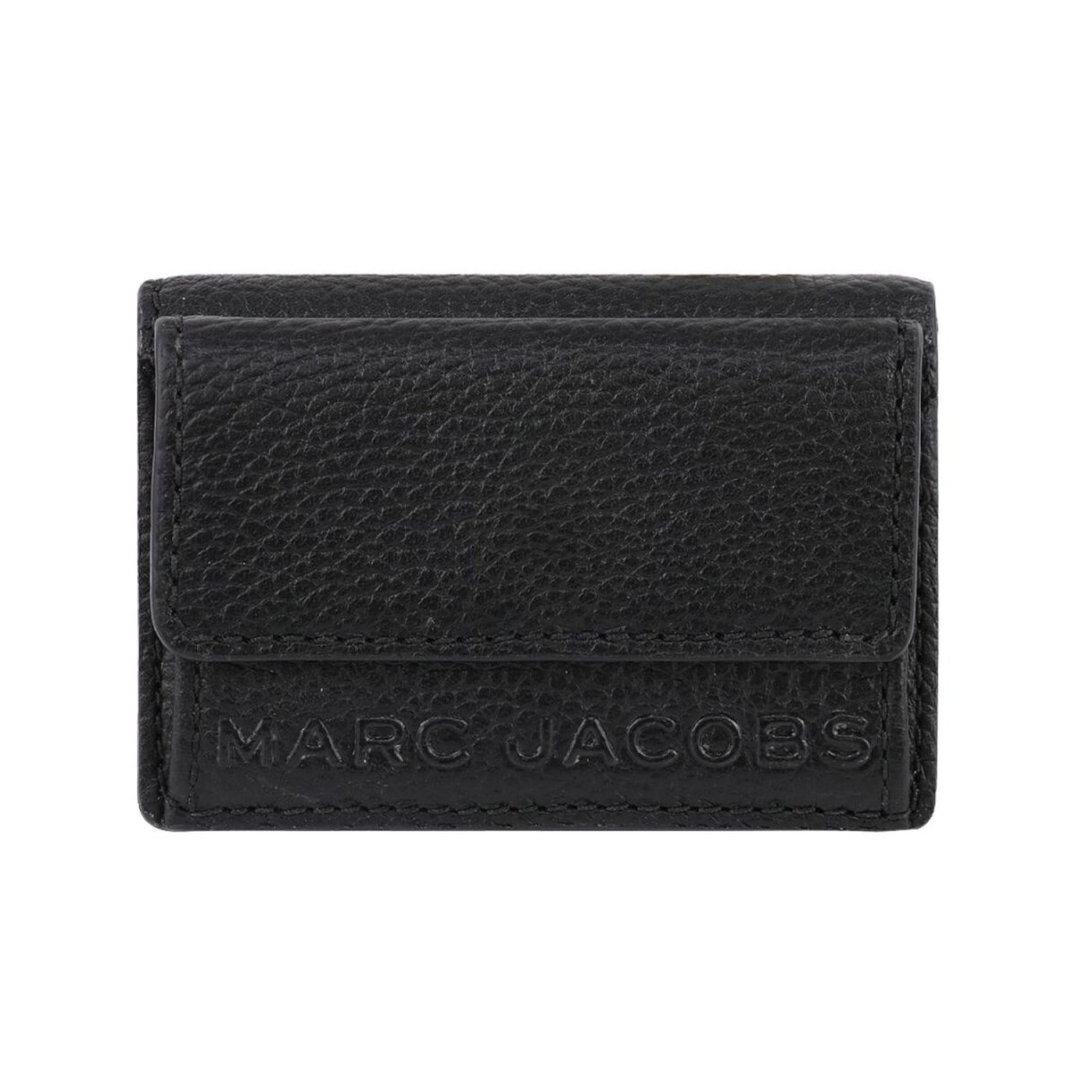 Billetera de cuero compacta, Marc Jacobs 