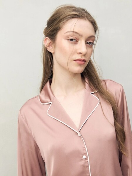 CAMISA D.CASSIN GINGER ROSADO