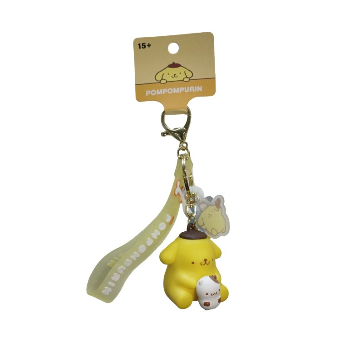 Llavero Sanrio mascota - Pompompurin 